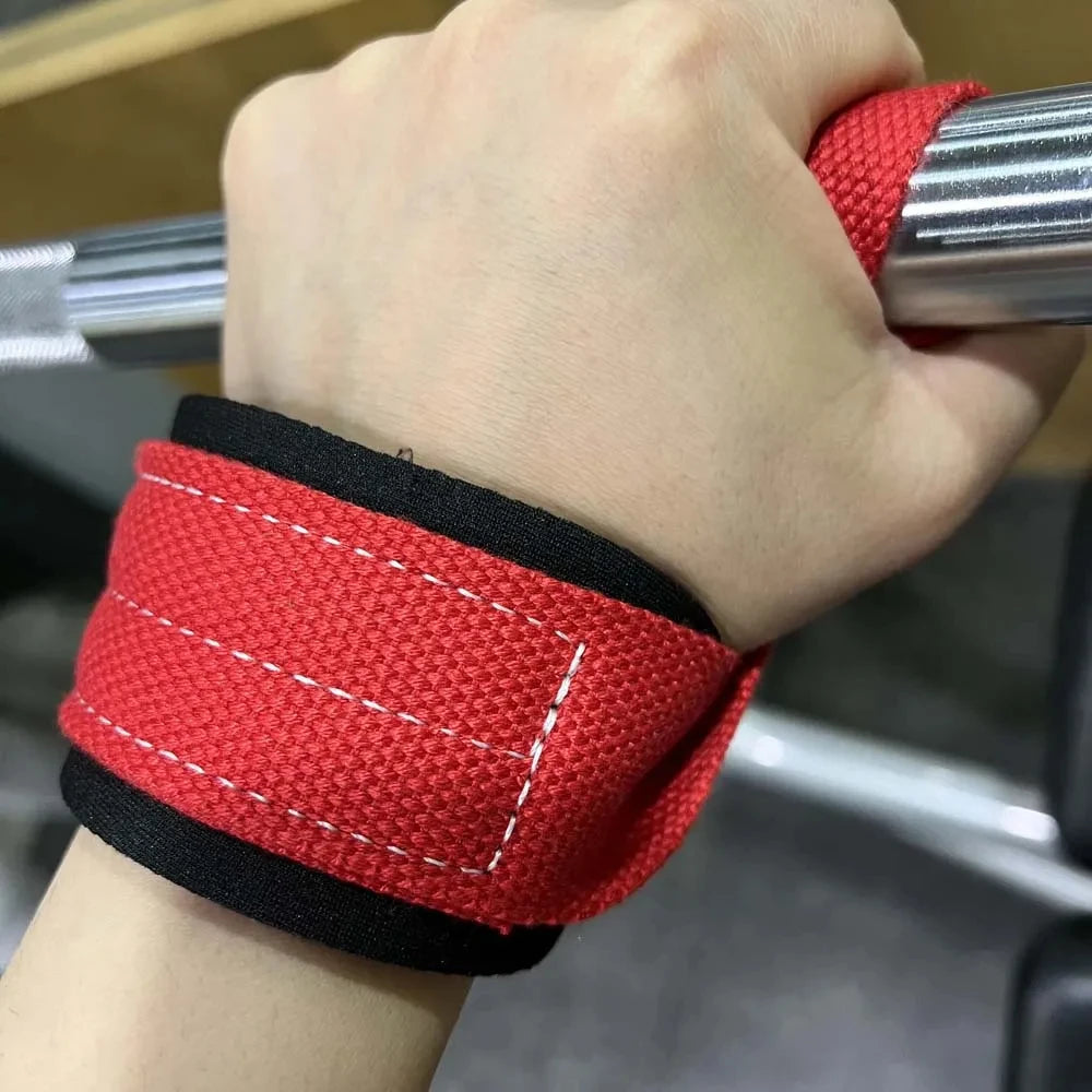 Straps Anti Derrapante para Pulso - Treino de Deadlift