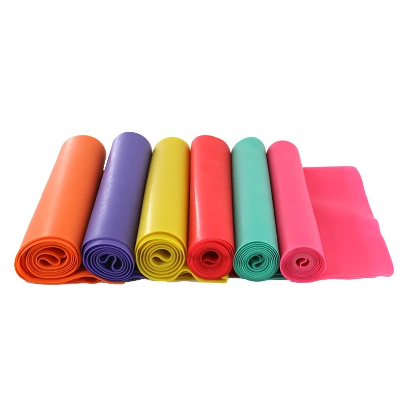 Fita Elástica Yoga Colorful Latex 150cm