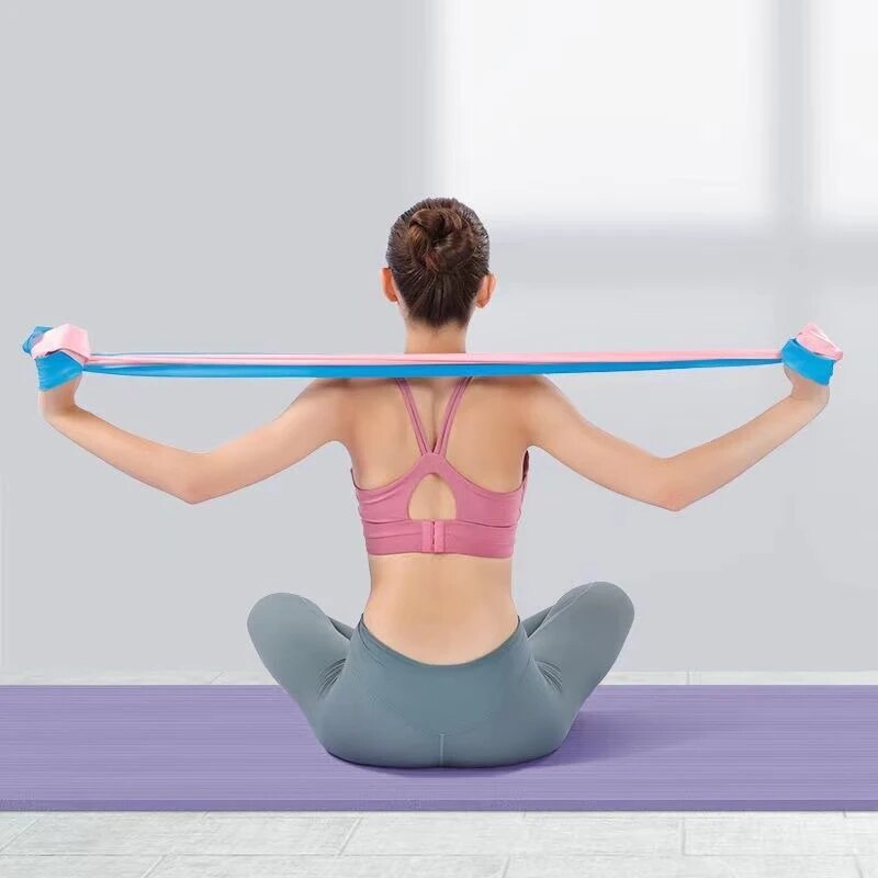 Fita Elástica Yoga Colorful Latex 150cm