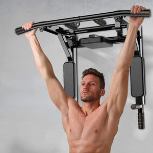 Indoor Horizontal Bar Multifunctional Pull Up Device Steel Pipe Wall Chin Up Bar Single And Parallel Bar Fitness Equipment